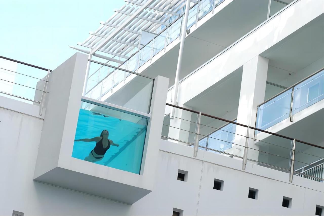 Waterfront Seaview Hotel Apartment - Same Building Block As Auckland Hilton Exterior foto