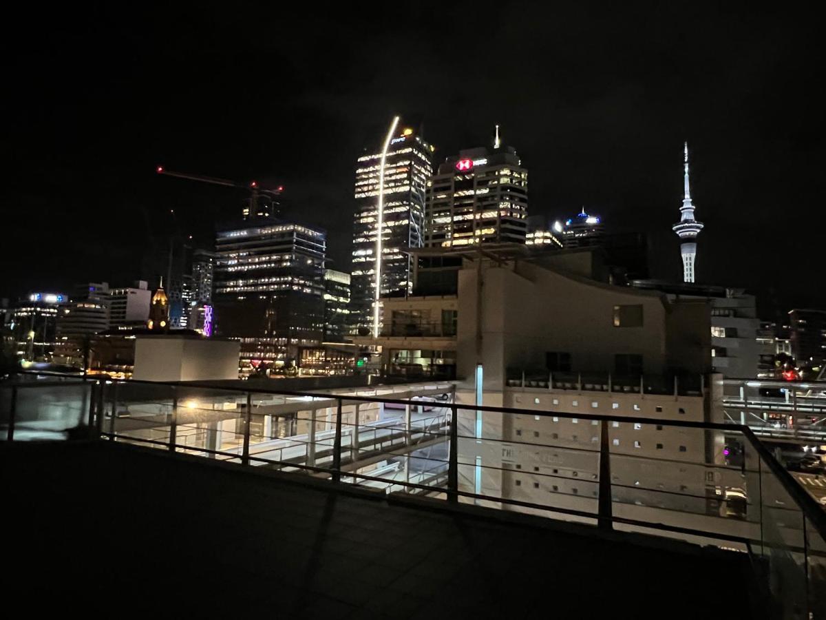 Waterfront Seaview Hotel Apartment - Same Building Block As Auckland Hilton Exterior foto