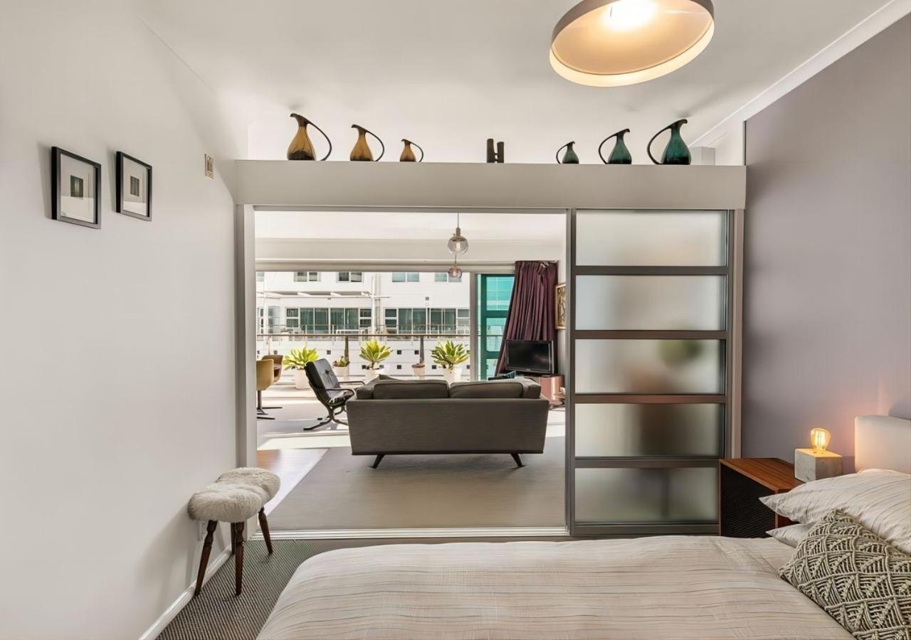 Waterfront Seaview Hotel Apartment - Same Building Block As Auckland Hilton Exterior foto